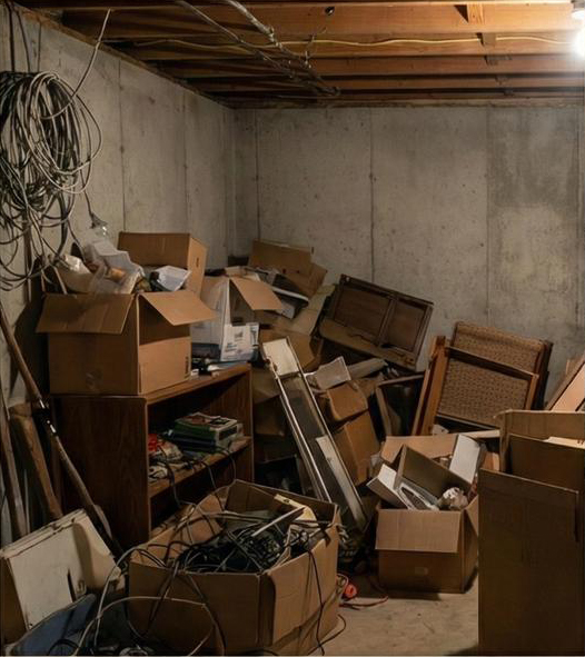 Keller vor der Reinigung